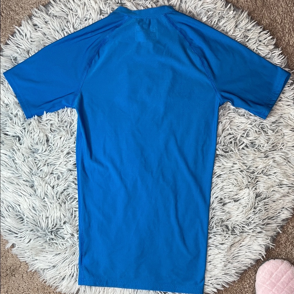 Under Armour Blue Athletic Shirt - Picture 2 of 2